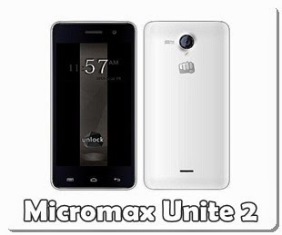 Buy Micromax Unite 2 - the better Moto E for Rs.6999 with Front Camera, Flash,4.7inch ,QuadCore