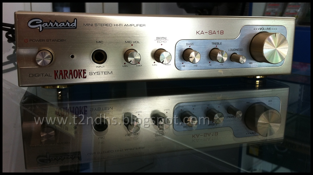 The 2nd Hand Shop Garrard Mini Stereo HiFi Karaoke Amplifier