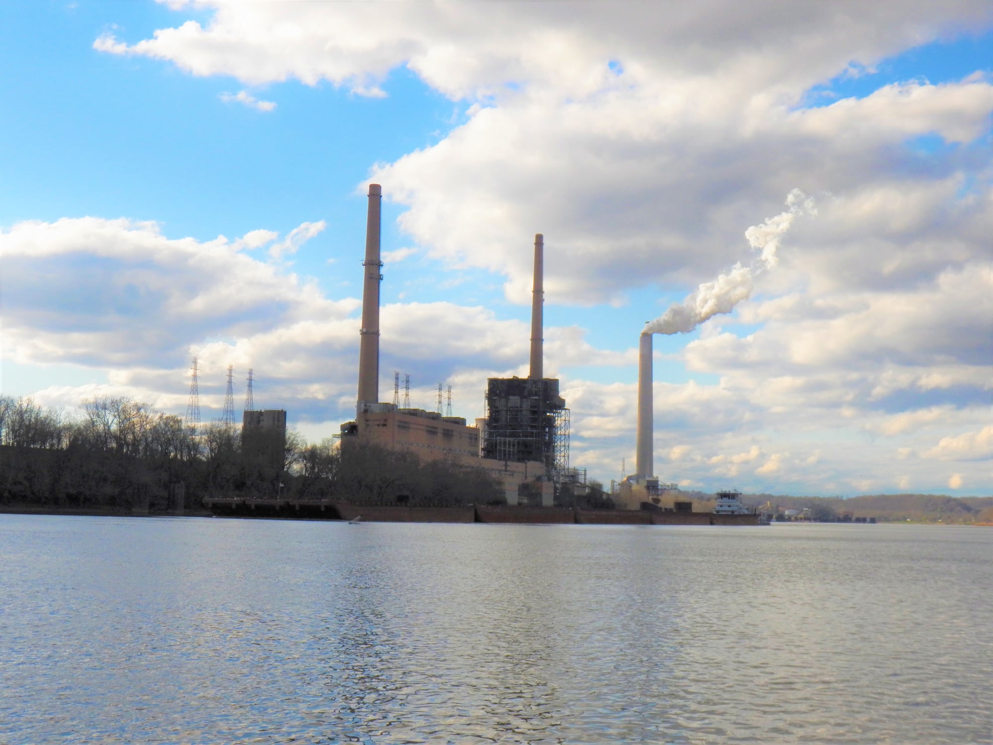 Towns and Nature New Haven, WV 1980 1.3 GW AEP Mountaineer and 1950