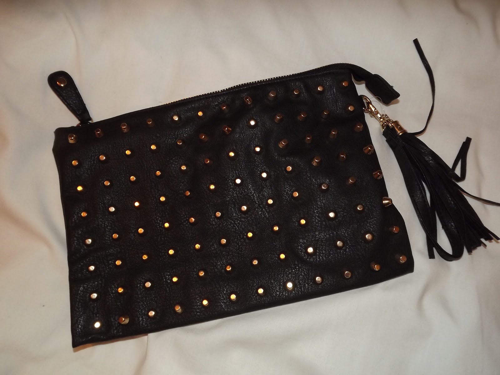 Oooooh Pretty Fashion Must Have Primark Studded Clutch Bag