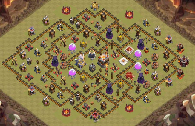 Base Town Hall 11 Clash of Clans War