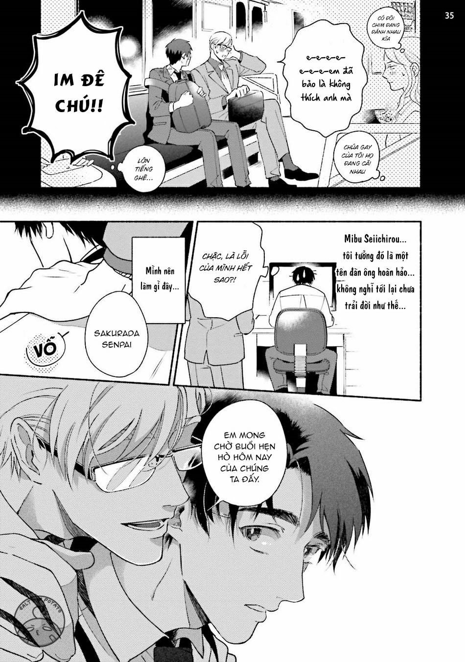 Đọc truyện (SM) Kế Hoạch Cải Tạo Tiền Bối Sakurada - Chapter 2