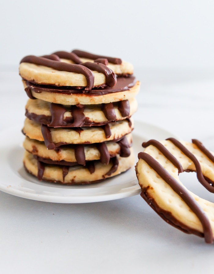 Copycat Keebler Fudge Stripes™ Cookies Bake at 350°