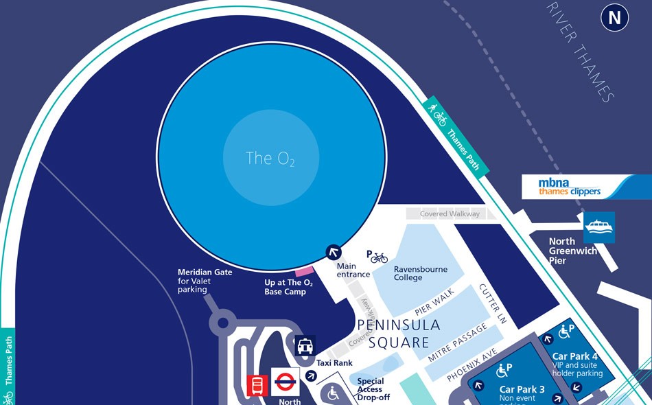 Fresh O2 London Map