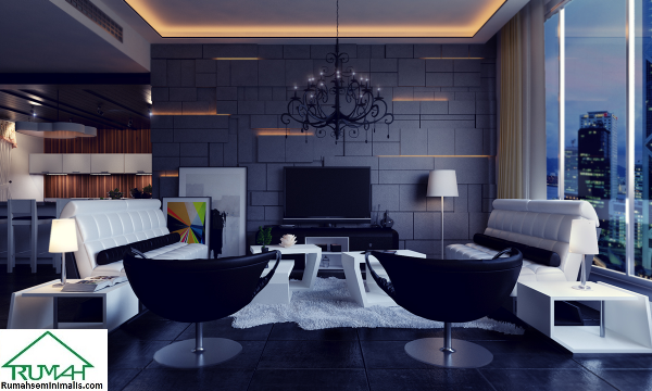 Kumpulan Denah Model Desain Gambar Ruang Tamu Minimalis Modern Kumpulan Denah Model Desain Gambar Ruang Tamu Minimalis Modern