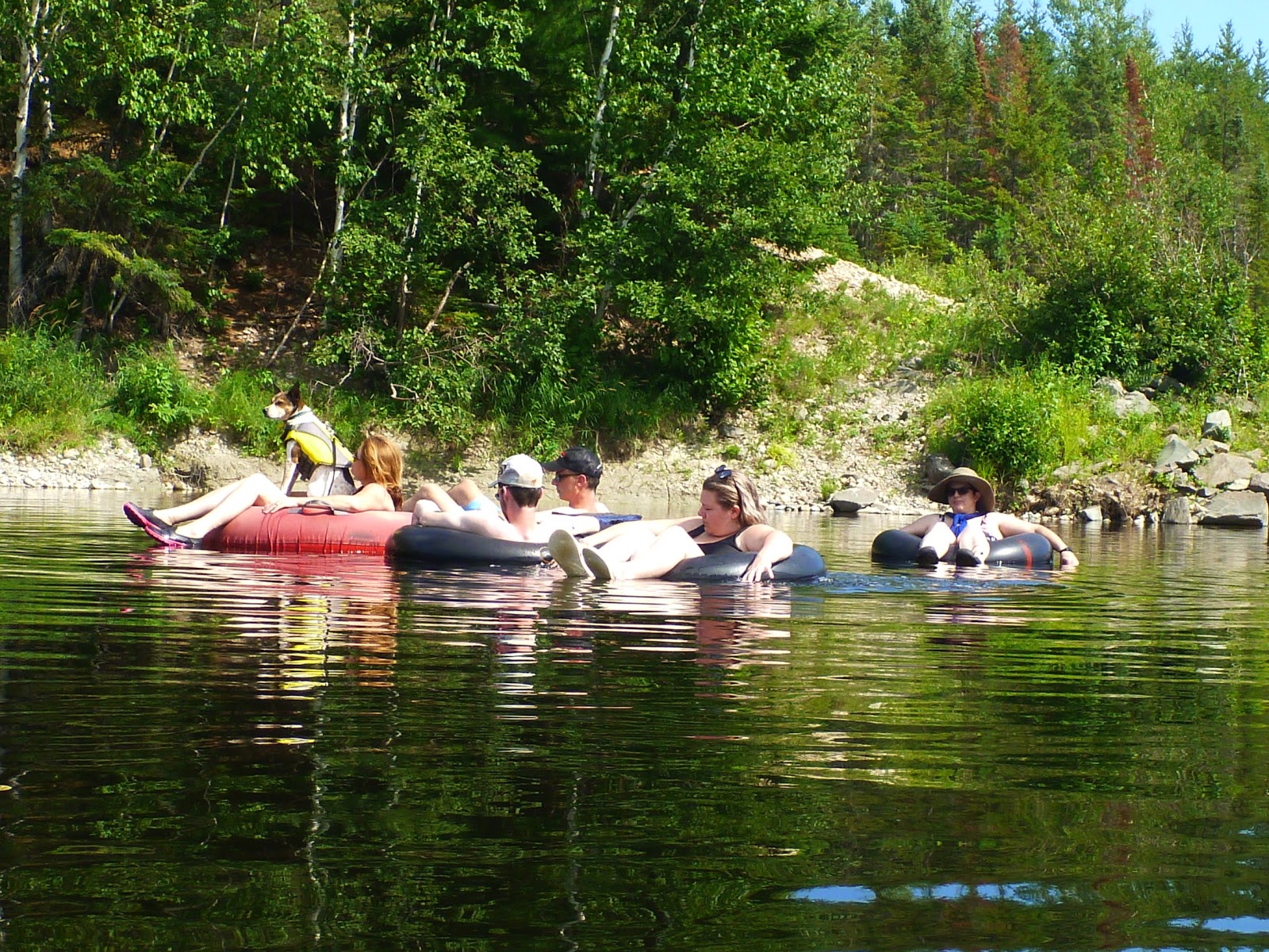 Ride Reports and Other Drivel 2020 Tubing down the Little West
