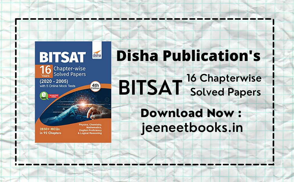 Pdf Download Bitsat 16 Years Chapter Wise Solved Papers 2020 2005 With 5 Online Mock Tests 4th Edition By Dish Publications Jeeneetbooks Download Free Iit Jee Neet Books Pdf Study Materials Mindmaps Pdf Download Bitsat 16 Years Chapter Wise Solved Papers 2020 2005 With 5 Online Mock Tests 4th Edition By Dish Publications Jeeneetbooks Download Free Iit Jee Neet Books Pdf Study Materials Mindmaps