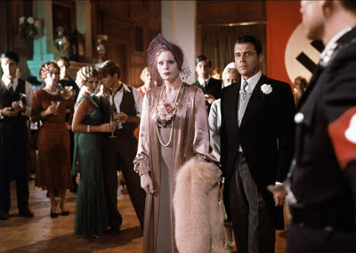 The Damned (1969), The marriage scene, Ingrid Thulin as Sophie and Dirk Bogarde as Frederick Bruckmann get married,  Directed by Luchino Visconti