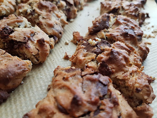 cantuccini med choklad