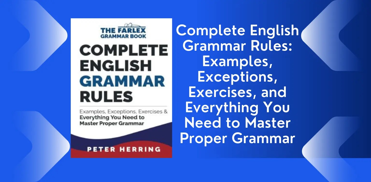 Free English Books: Complete English Grammar Rules