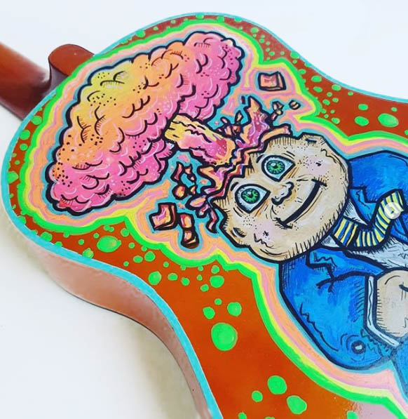 How to Paint a Fake Neon Lights Sign TIKTOK ART DIY TREND Now thats