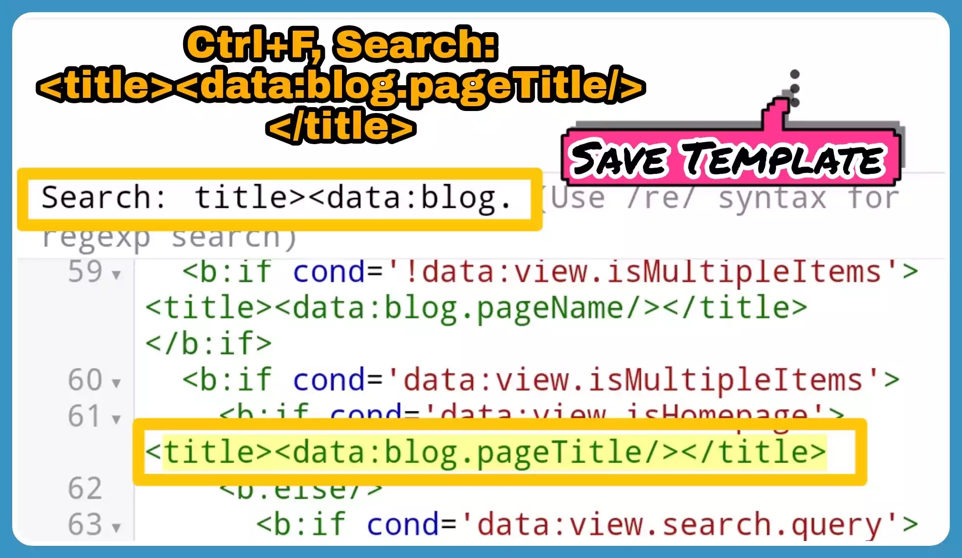 How to Remove Blog Name From Post Title Tag in Blogger How to Remove Blog Name From Post Title Tag in Blogger
