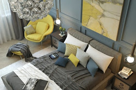 ديكورات غرف نوم مودرن بتصاميم عصرية فاخرة