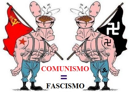 COMUNISMO = FASCISMO