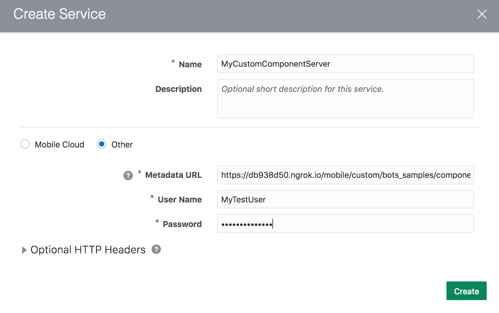 setting up local environment for