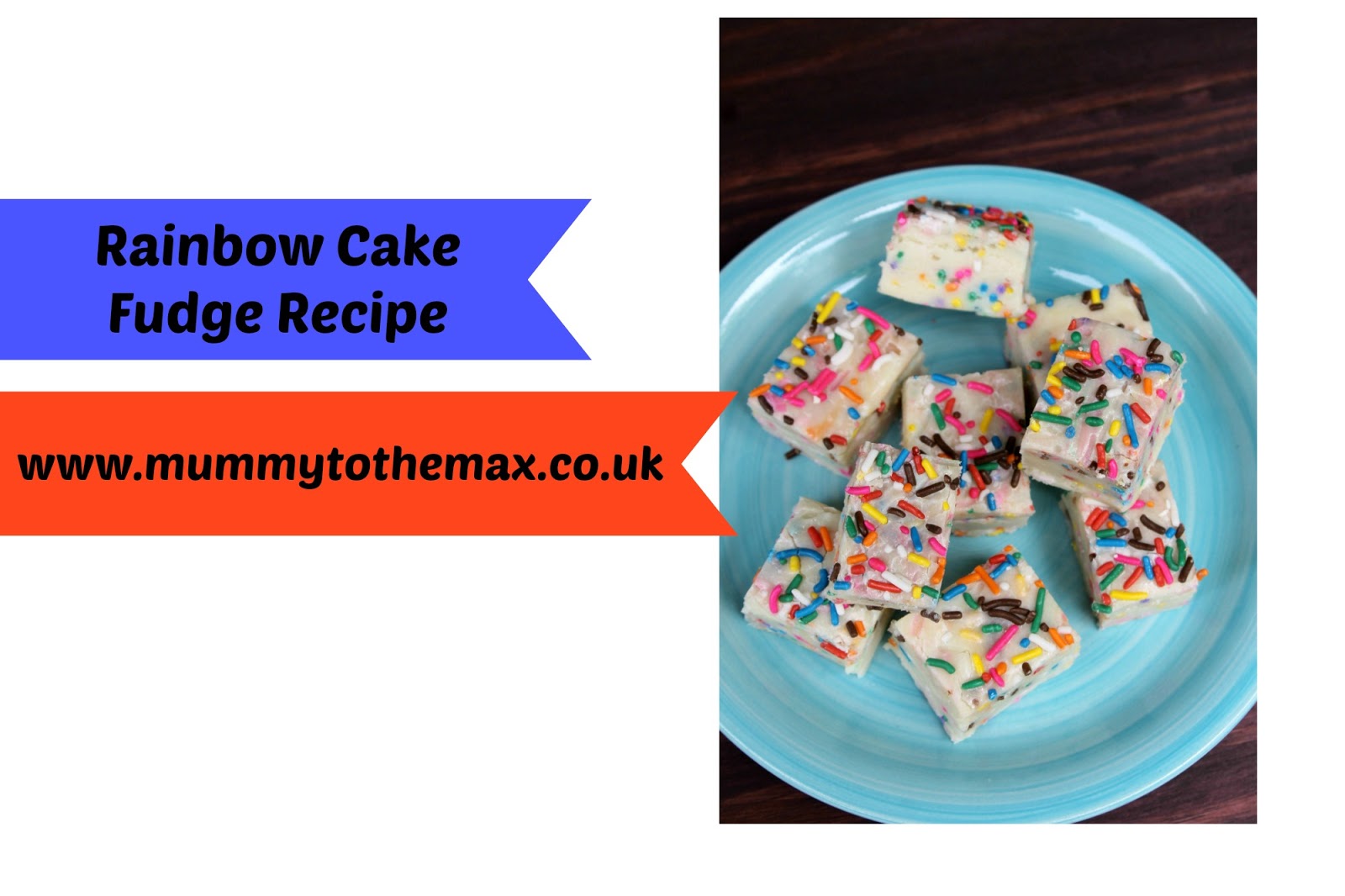 Rainbow Cake Fudge Recipe MUMMY TO THE MAX