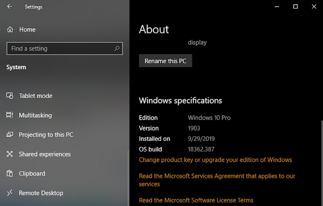 Hướng dẫn kiểm tra phiên bản và thời hạn sử dụng Windows 10