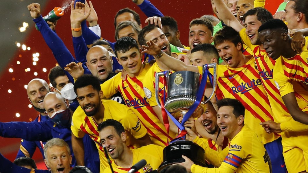 El Barcelona derrotó al Athletic en la final de la Copa del Rey