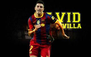 David Villa Barcelona FCB Wallpapers