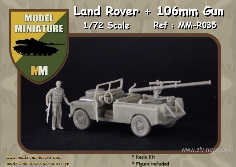 Winter of '79: Model Miniatures 1/72 Armed Land Rovers