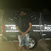POLÍCIA MILITAR PRENDE HOMEM EM FLAGRANTE E ARMAS LOGO APÓS TER COMETIDO UM HOMICÍDIO NA CIDADE DE PATOS