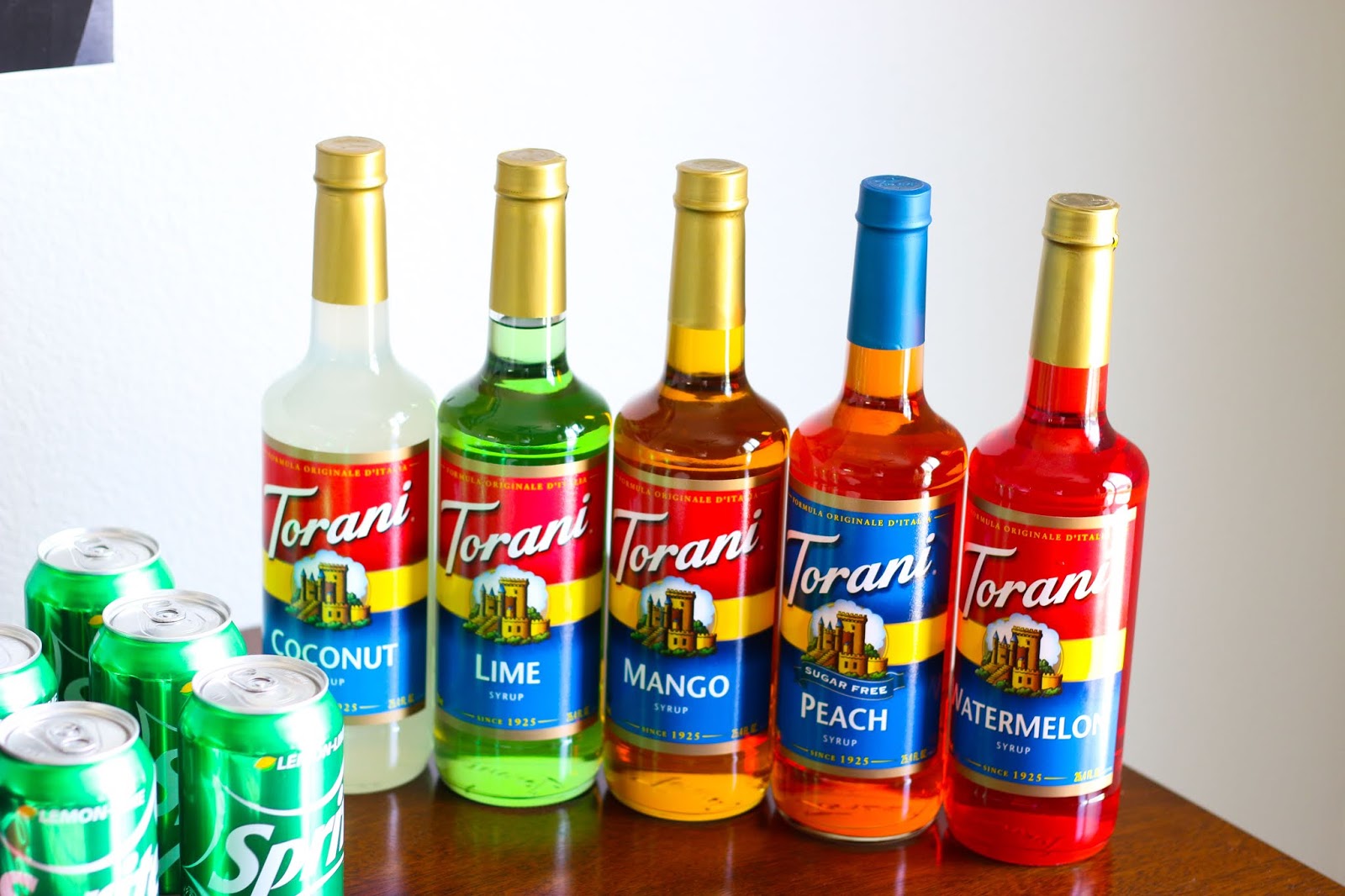 DIY Summertime Soda Bar Our Favorite Torani Drink Combos The Happy