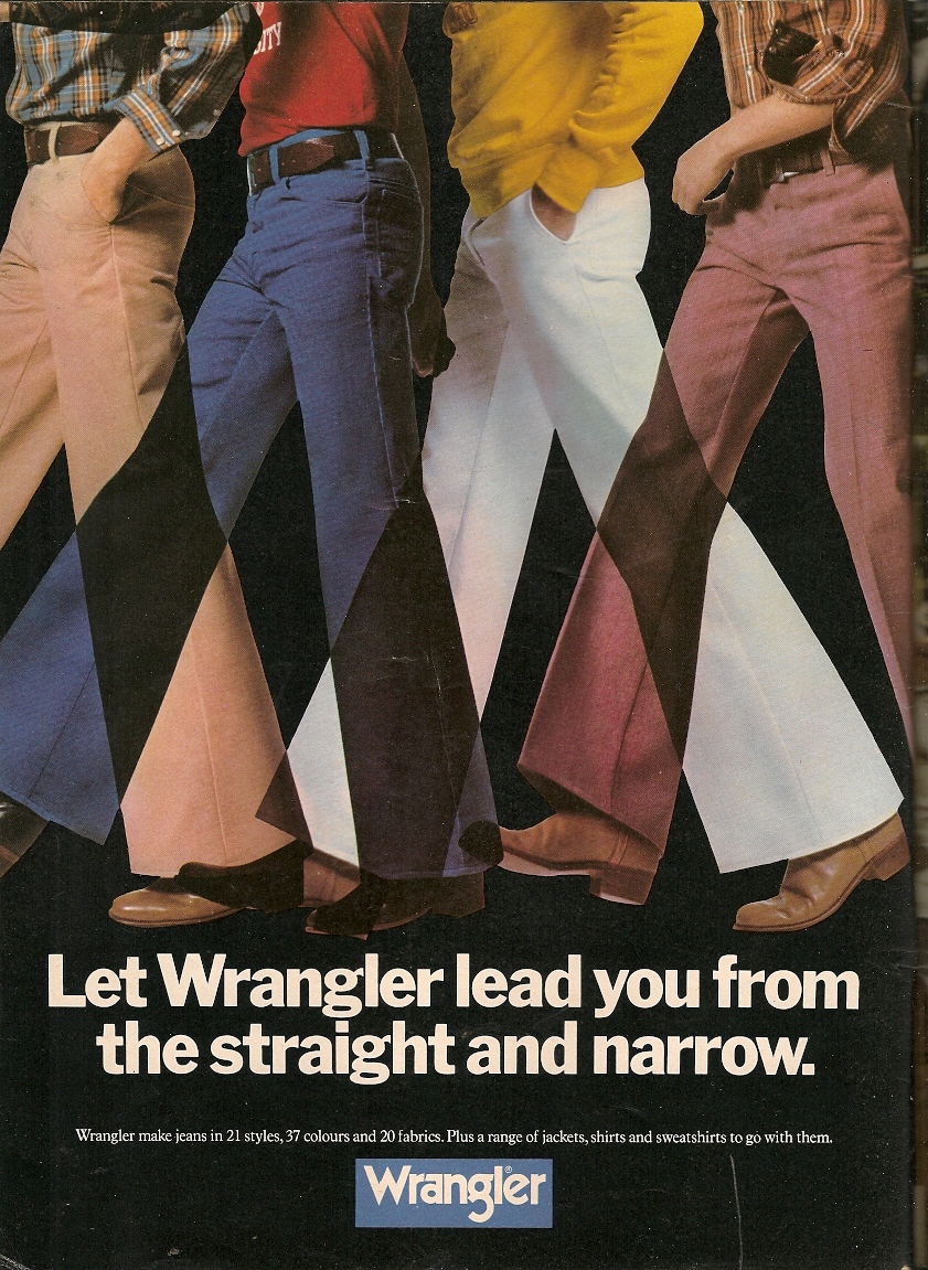 What We Wore Then Menswear ads from "Punch", 1974
