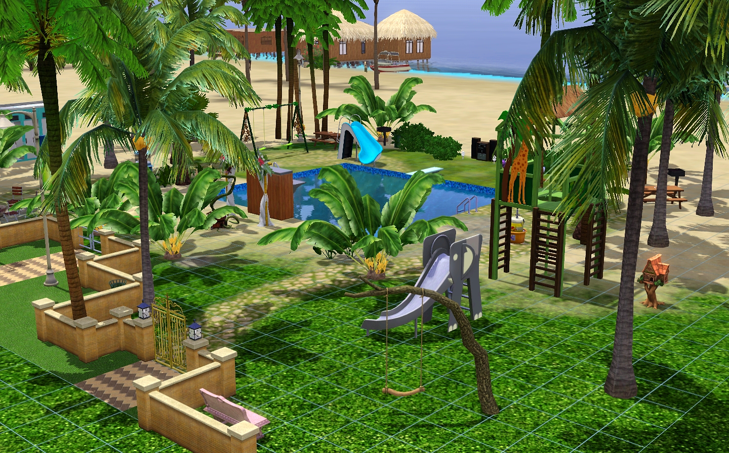 SimWepaGrande Sim Park N Grill Jungle