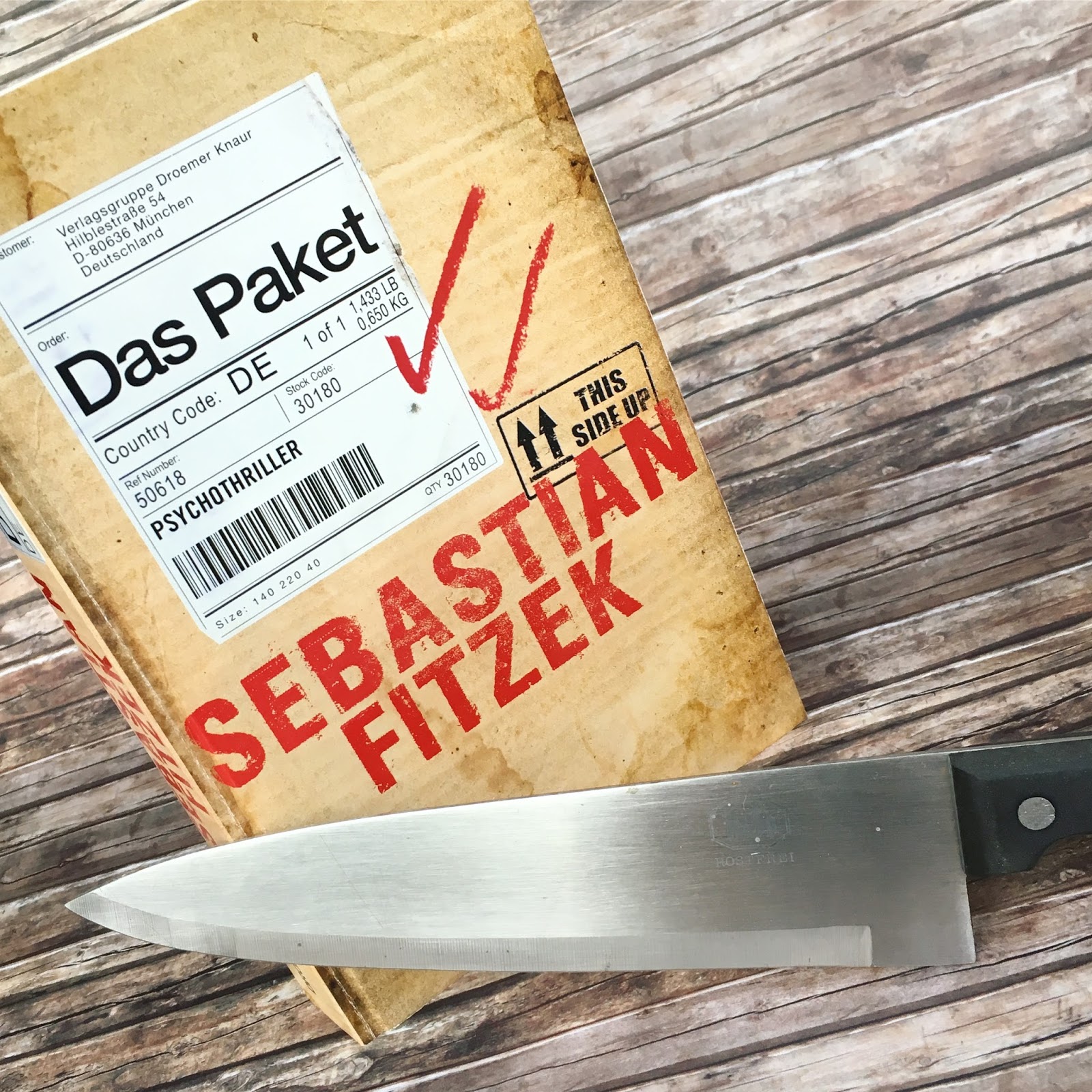 Colourette: Buchrezension - "Das Paket" von Sebastian Fitzek