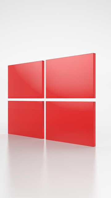 Windows Red logo wallpaper