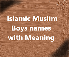 Islamic%2BMuslim%2BBoys%2Bnames%2Bwith%2BMeaning