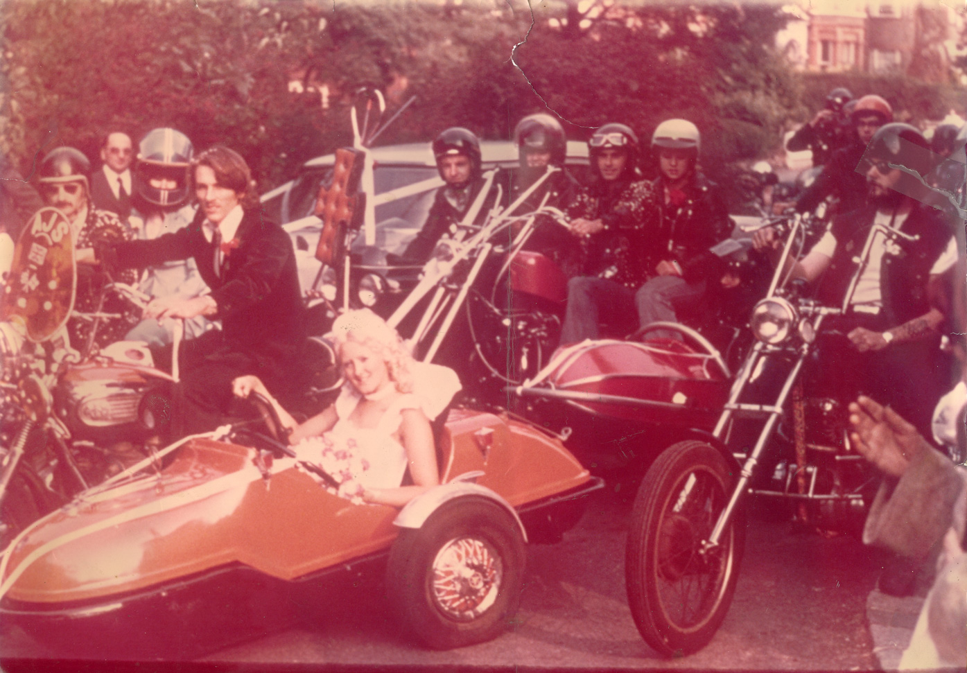 The Unicorner: Biker Wedding