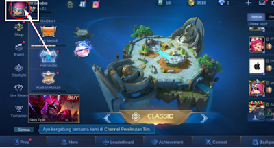 Cara Menyembunyikan History MObile Legends
