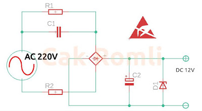Orang Pintar Butuh Belajar Adaptor 12 V Tanpa Trafo