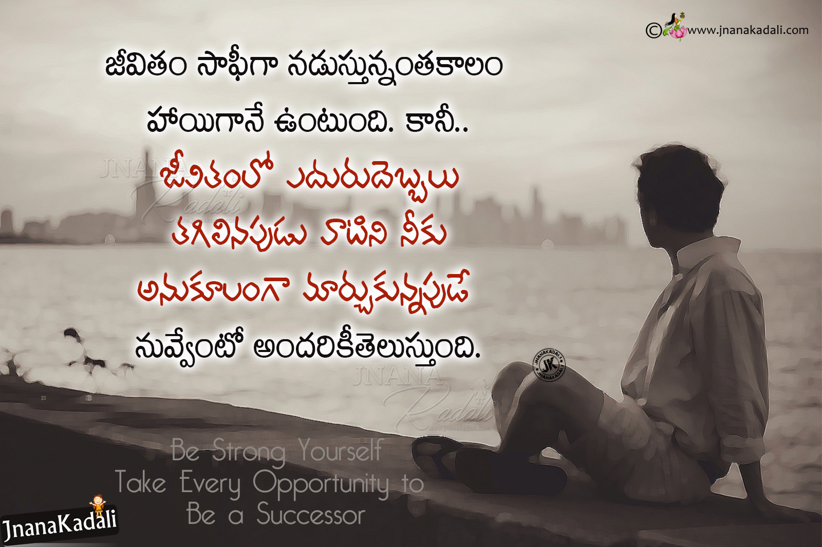 self motivational and inspirational quotes in telugu for whatsapp ...