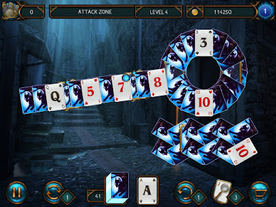 Detective Solitaire Inspector Magic And The Man Without Face Screenshot 1
