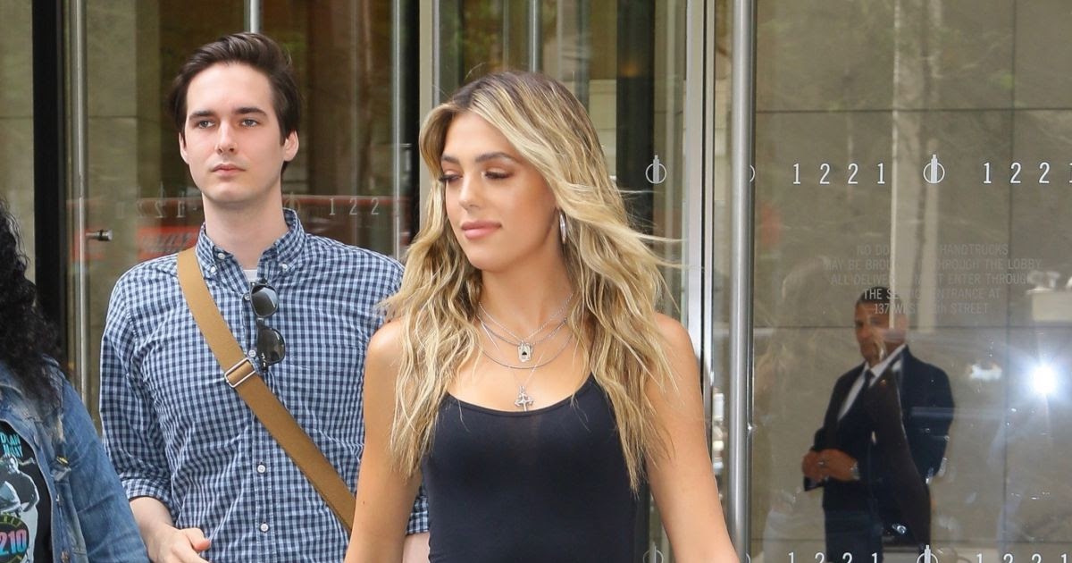 Sistine Rose Stallone Clicked While Leaving SiriusXM Studios in New