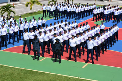 330 aprovados ingressam nos cursos de formação da Polícia Militar 330 aprovados ingressam nos cursos de formação da Polícia Militar