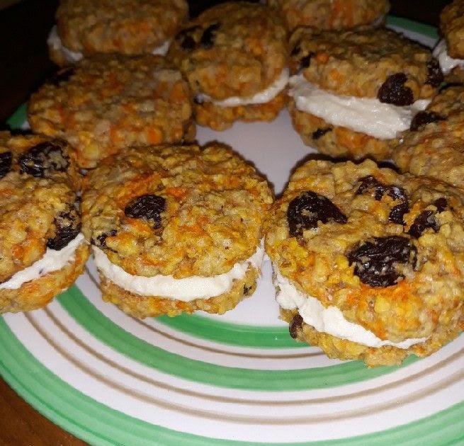 Carrot Cake Cookies with Cream Cheese Filling Best Recipe World Recipes