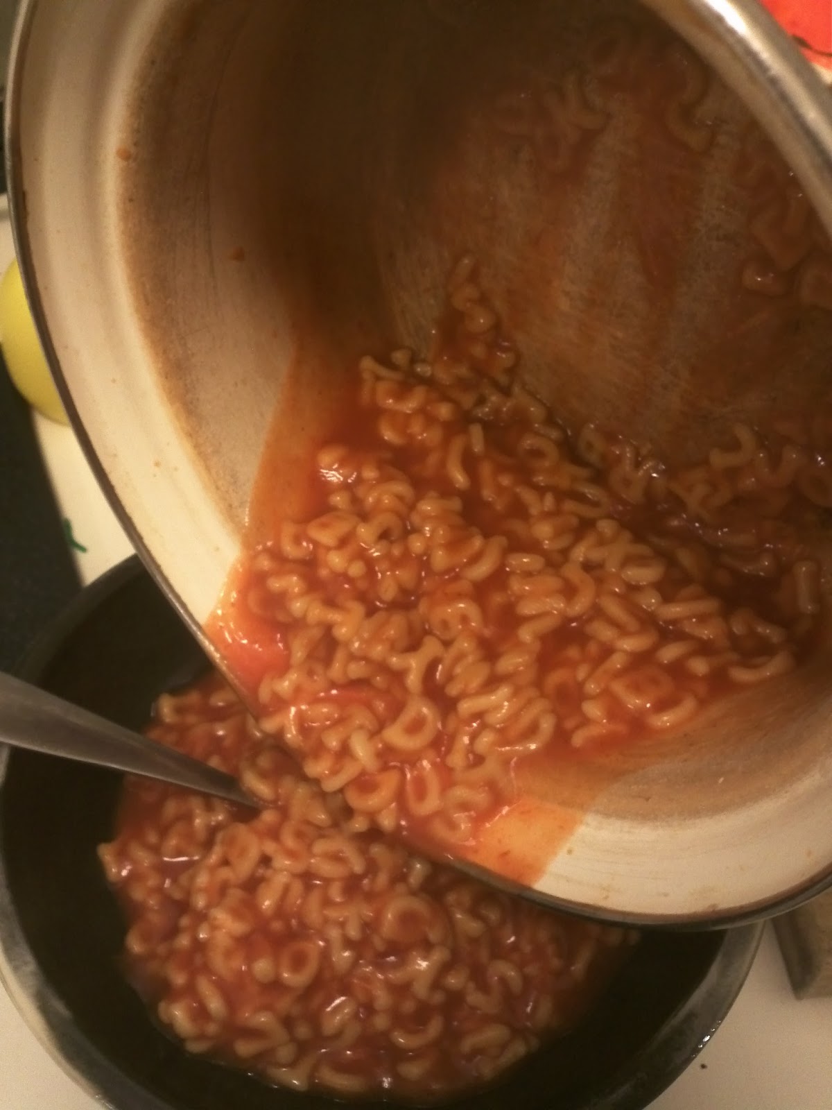 how to make alphagetti How to make Alphagetti Extraordinaire!