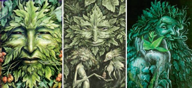 «Зелёный человек» во всех человеческих культурах  олицетворяет плодородие и мощь природы
