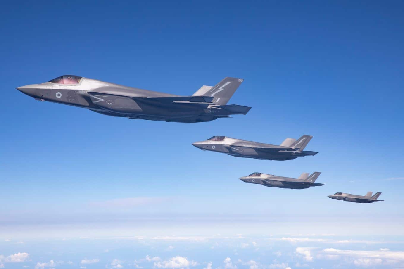 RAF F-35Bs From HMS Queen Elizabeth Deployed On Exercise Atlantic ...
