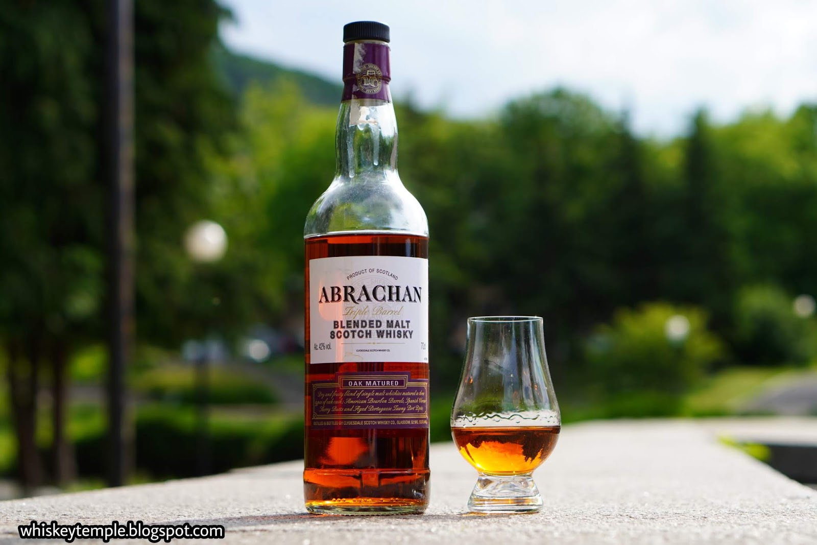 Whiskeytemple whisky – blended barrel Triple Abrachan malt
