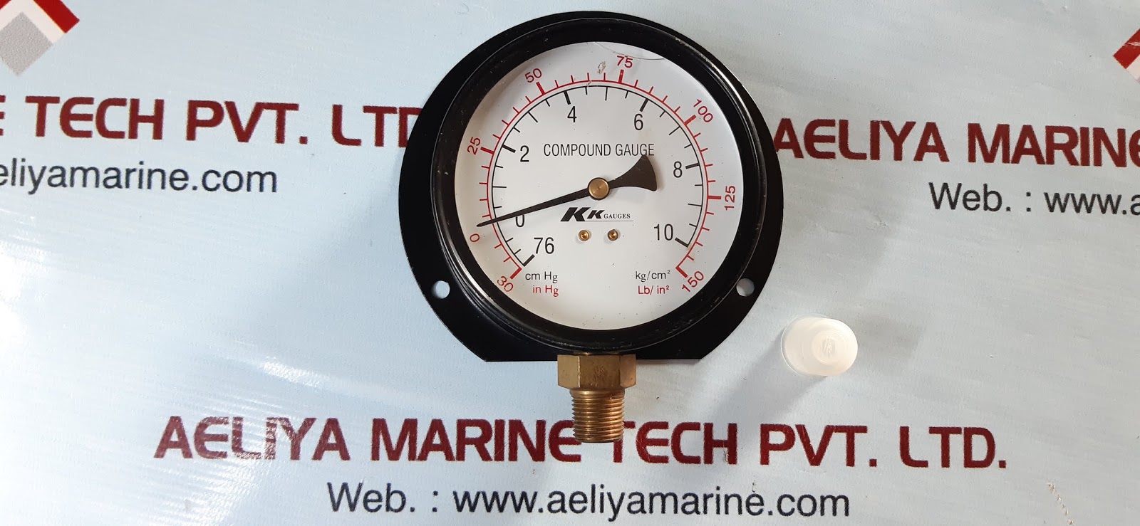 KK GAUGE COMPOUND PRESSURE GAUGE Aeliya Marine