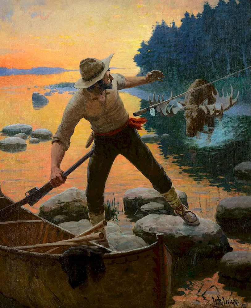 William R. Leigh (1866-1955) | Western scenes painter | Tutt'Art ...