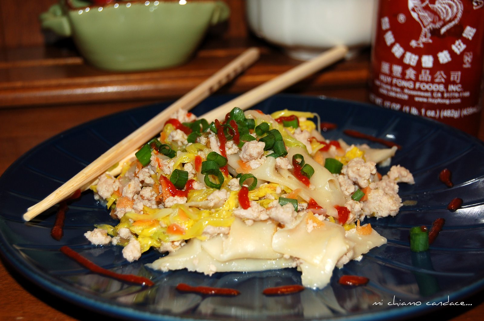 Mi Chiamo Candace... Inside Out Pork Dumplings