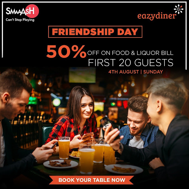 Celebrate Friendship day at SMAAASH Celebrate Friendship day at SMAAASH