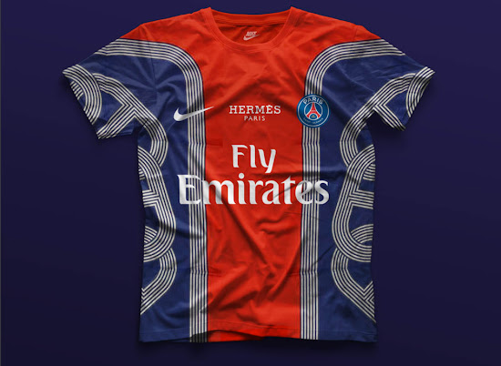 Five Nike Paris Saint-Germain Concept Kits by mbroidered - Footy Headlines