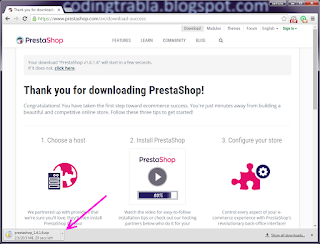 Install PrestaShop PHP eCommerce shop 1.6.1.6 on Windows tutorial 4