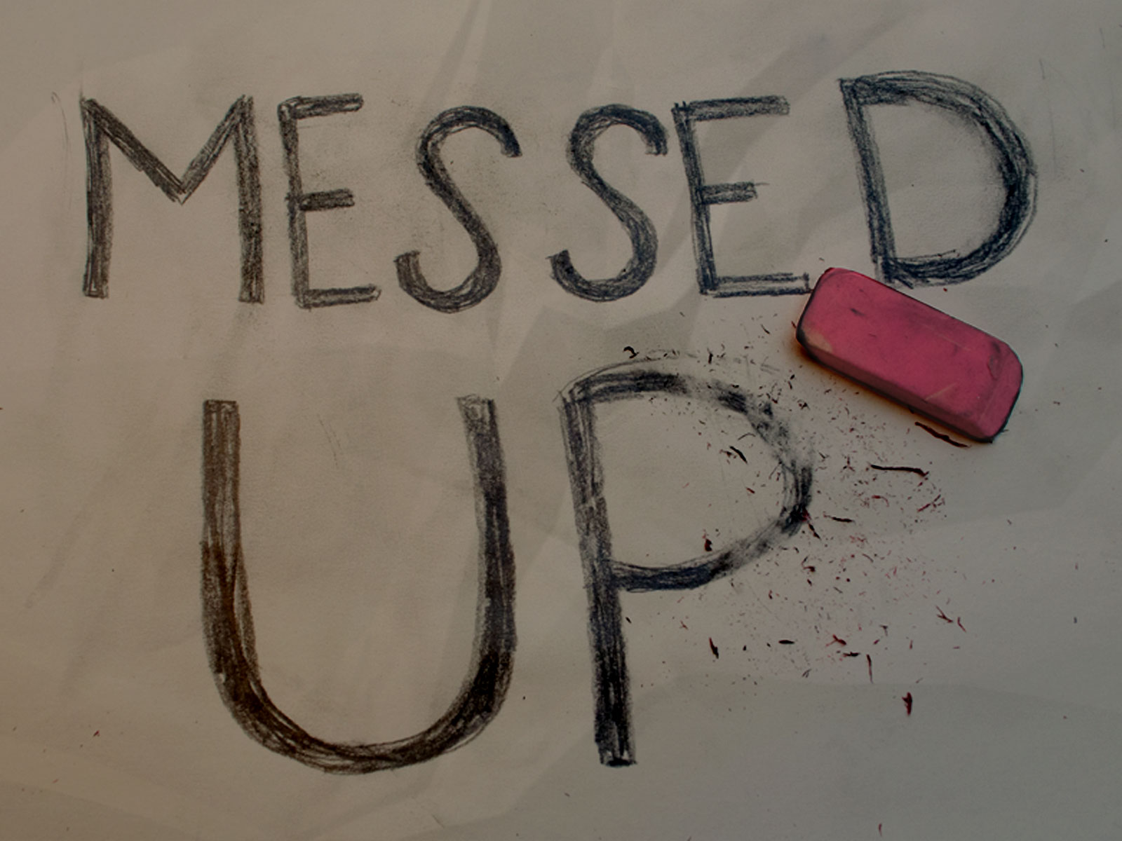 Mess up. I messed up. Mess up. Messed up something badly. Messed definition.